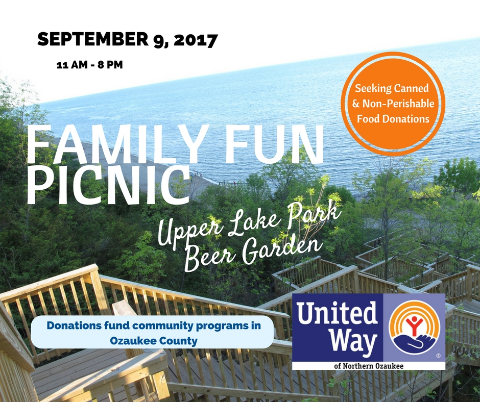 Family Fun Picnic Upper Lake Park Beer Garden Port Washington