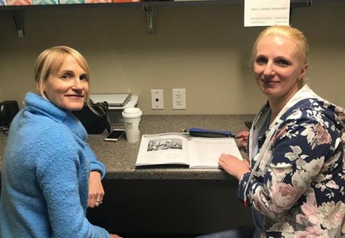 Women learning at the Adult Literacy Center of Ozaukee County