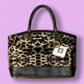 Anne Klein Leopard Print Handbag