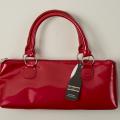 Red Patent Leather Wine Purse