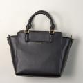 Vera Bradley Black Leather Tote